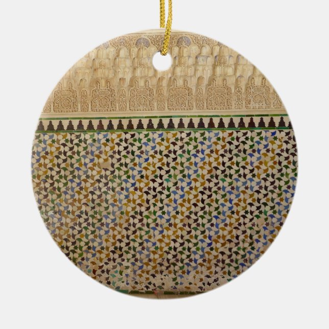 Adorno De Cerámica X.ITINERARIOS: Tessellaciones moriscas (Frente)