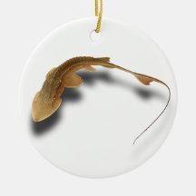 >XMAS ORNAMENT -STURGEON FISH -SHOVELNOSE REAL