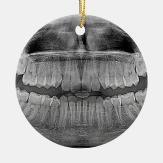 Adorno De Cerámica Xray Smile (Frente)