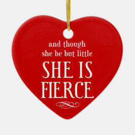 Adorno De Cerámica Y aunque sea pequeña, es feroz.