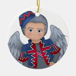 Adorno De Cerámica ¡Y su pequeño perro también! Dorothy