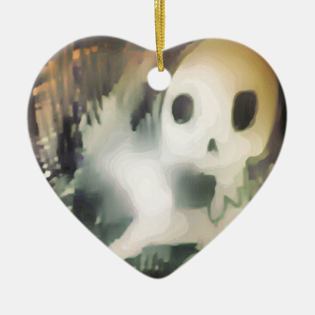 Adorno De Cerámica yaei el extranjero (Frente)