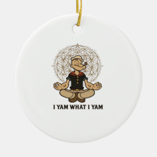 Adorno De Cerámica Yam What I Yam Meme Cita