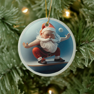 Adorno De Cerámica Yoga Santa