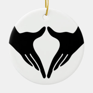 Adorno De Cerámica Yoga Yoni Mudra