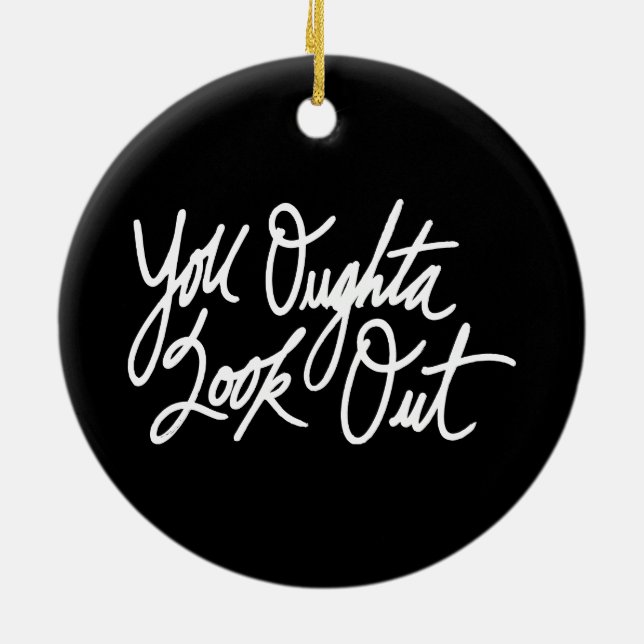 Adorno De Cerámica YOLO por amor yo (Atrás)