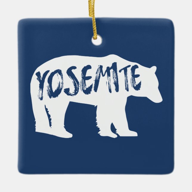 Adorno De Cerámica Yosemite Bear (Anverso)