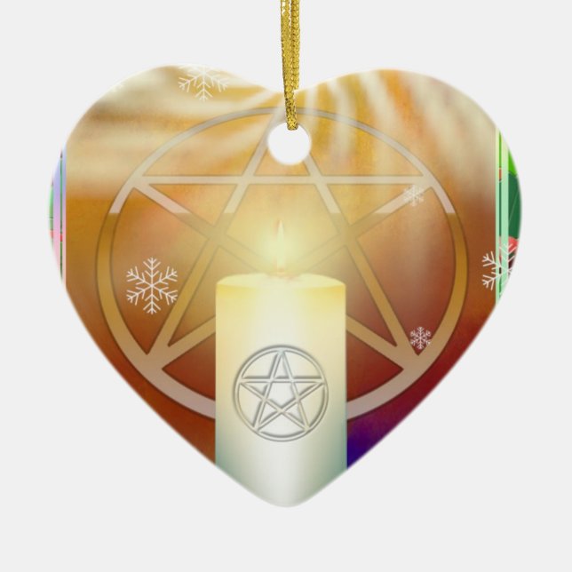 Adorno De Cerámica Yule Sun (Frente)