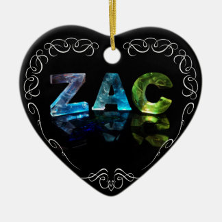 Adorno De Cerámica Zac - el Zac conocido en 3D se enciende (la