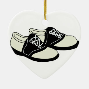 Adorno De Cerámica Zapatos de silla de montar