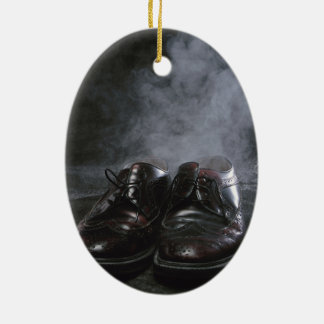 Adorno De Cerámica Zapatos y humo desaparecidos