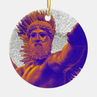Adorno De Cerámica Zeus - Júpiter