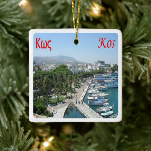 Adorno De Cerámica zGR055 KOS, Grecia,