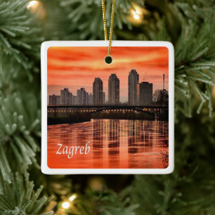 Adorno De Cerámica zHR004 ZAGREB, Croacia, Europa