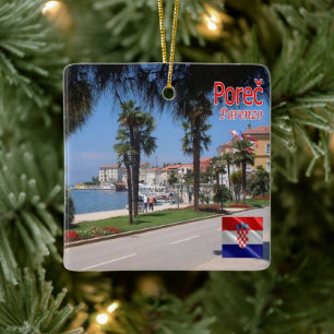 Adorno De Cerámica zHR010 POREC, Croacia, Fridge