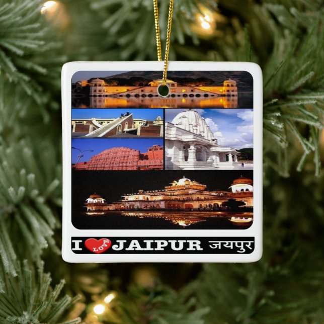 Adorno De Cerámica zIN003 me encanta JAIPUR India, Asia, (Árbol)