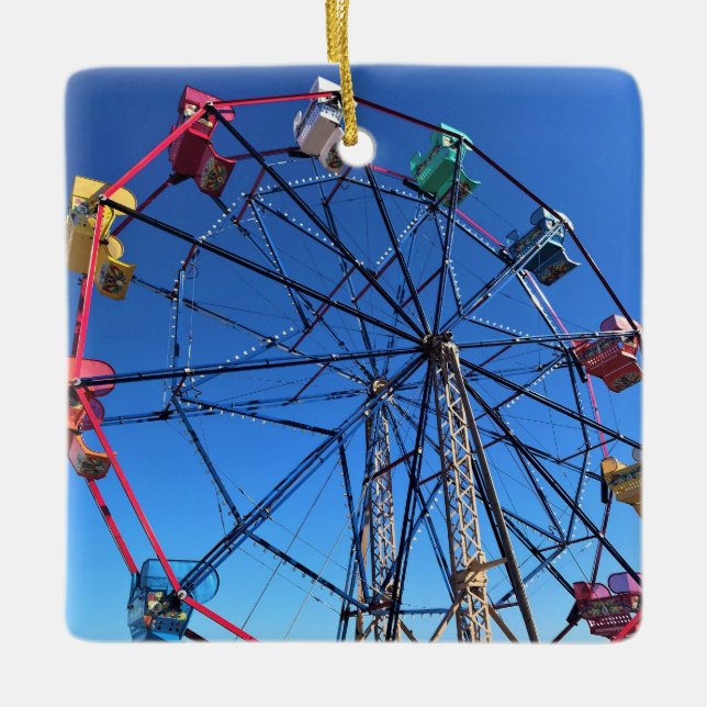 Adorno De Cerámica Zona de diversión de Balboa, Newport Beach, Califo (Anverso)