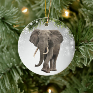 Adorno De Cerámica Zoológico de animales africanos salvajes salvajes