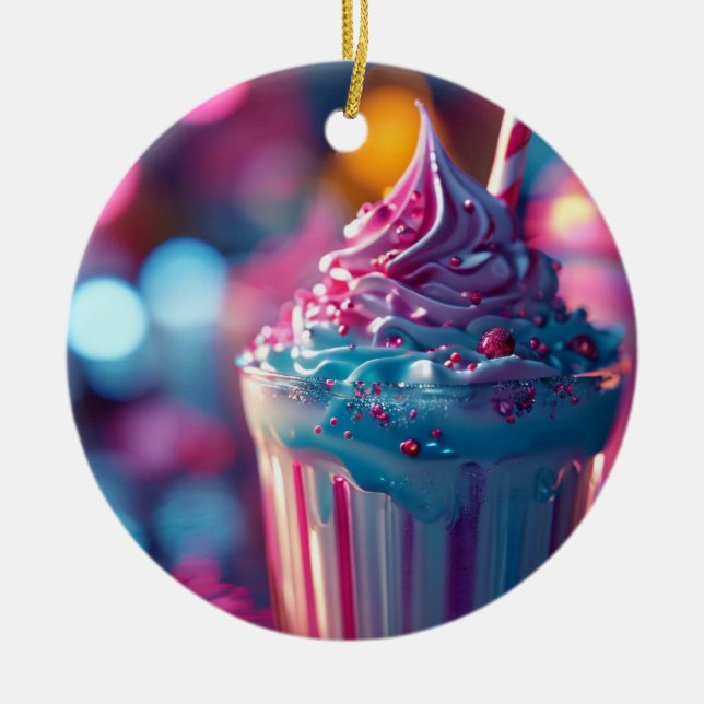 Adorno De Cerámica ZOYNK Milkshake (Frente)