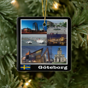 Adorno De Cerámica zSE004 GOTHENBURG, Suecia, Europa,