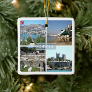 Adorno De Cerámica zTR005 BODRUM, Turquía, Europa,