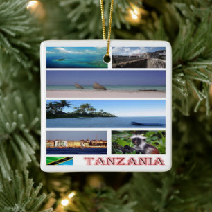 Adorno De Cerámica zTZ014 TANZANIA, Mosaic, África,