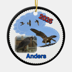 Adorno de círculo de cerámica 2025 Anders