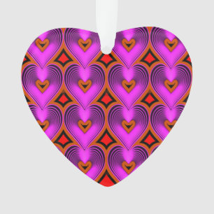 Adorno de Corazón de Acrílico Elegante – Perfecto