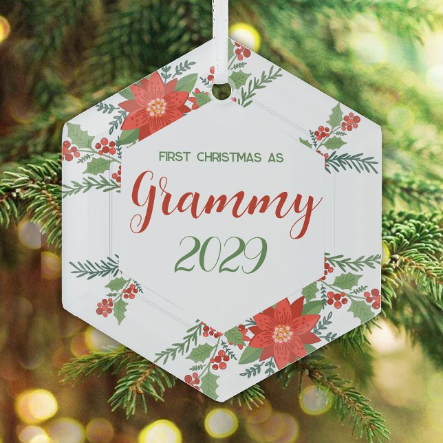 Adorno De Cristal 1.ᵉʳ Navidad como Grammy (Subido por el creador)