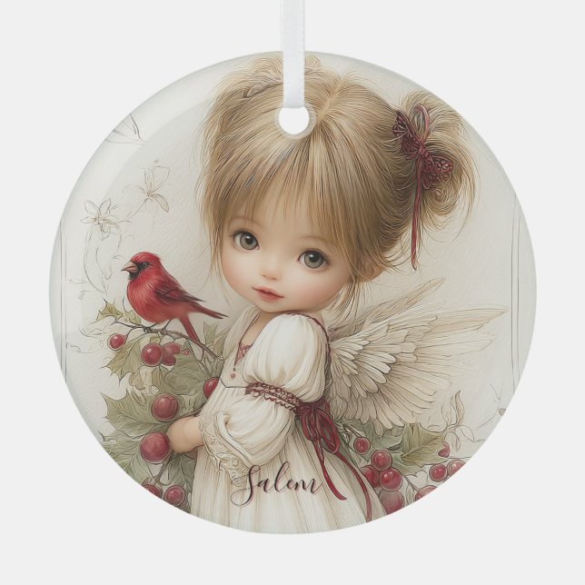 Adorno De Cristal A Holly-Touched Moment of Magic (Anverso)