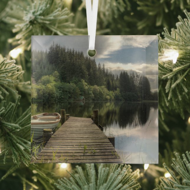 Adorno De Cristal Agua | Parque nacional Loch Ard Trossachs (in situ)