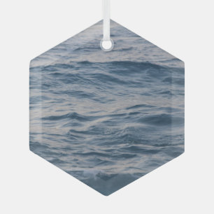 Adorno De Cristal Aguas de mar cerradas