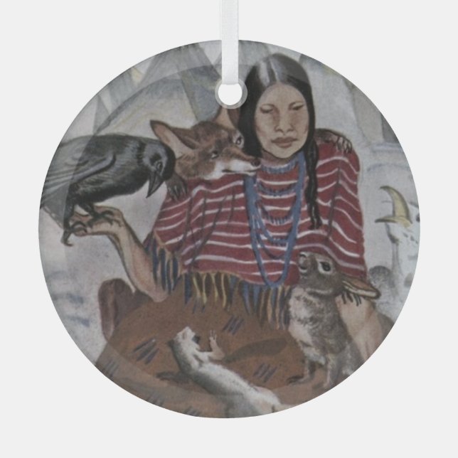 Adorno De Cristal "Aliados salvajes" (Anverso)