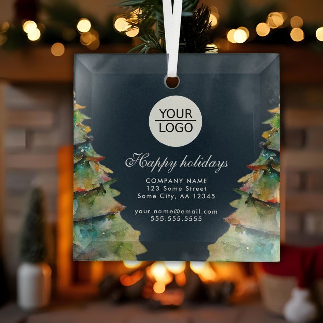 Adorno De Cristal Añadir promoción de árbol de Navidad de Personaliz (Subido por el creador)