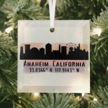 Anaheim Skyline Latitude and Longitude