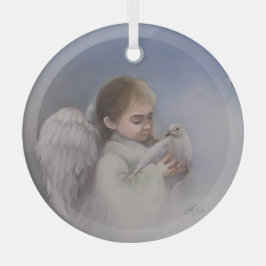 Adorno De Cristal Angelic Blessings