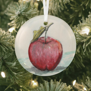 Adorno De Cristal Apple de Hevener