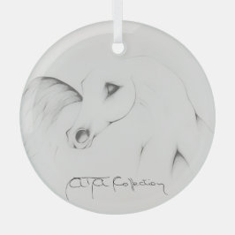 Adorno De Cristal "Arabian Horse" by Adelia Audi