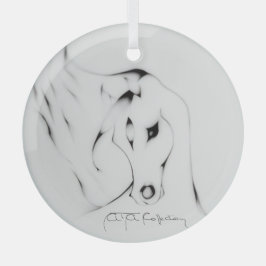 Adorno De Cristal "Arabian Horse" by Adelia Audi