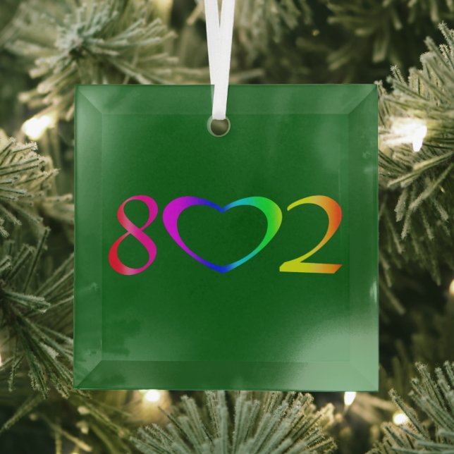 Adorno De Cristal Arcoiris del Orgullo Gay (in situ)