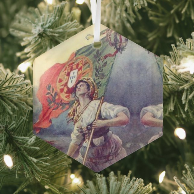 Adorno De Cristal Arte folclórico de Portugal (in situ)