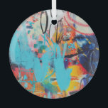 Adorno De Cristal Arte multimedia multicolor<br><div class="desc">Original Dibujado a mano moderno multicolor lienzo de arte multimedia con textura fondo. Aceite abstracto y pintura acrílica collage creativo de piezas de papel y puzzle. Diseño Poster contemporáneo texturizado: lienzo de medios mixtos con elementos abstractos. Ecléctica, Artística, Contemporánea, Única. Experimente la audacia del arte multimedia multicolor como fondo. arte,...</div>