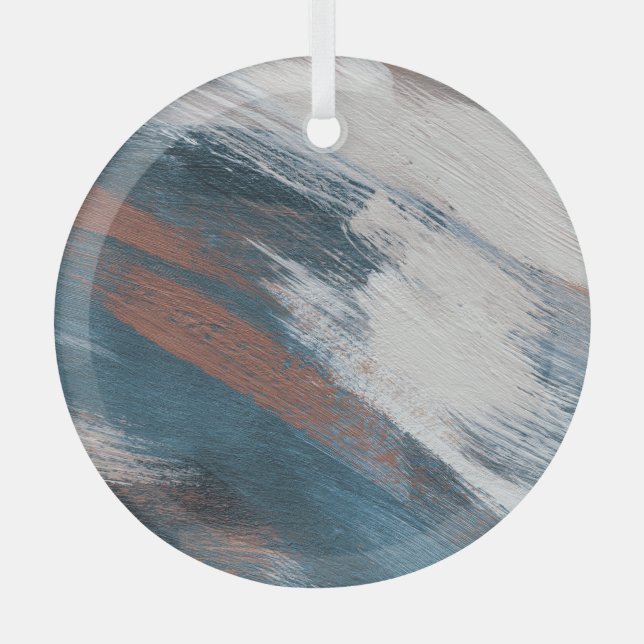 Adorno De Cristal Arte Resumen: Brotes Versátiles De Cepillo. (Anverso)