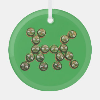 Adorno De Cristal ​🐶 Authentic Chang Beer Cap Dog