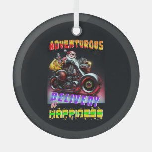 Adorno De Cristal Aventurosa Entrega De La Felicidad