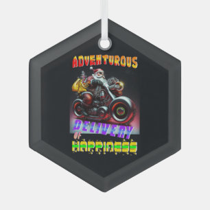 Adorno De Cristal Aventurosa Entrega De La Felicidad