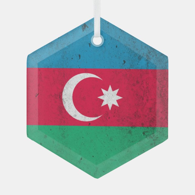 Adorno De Cristal Azerbaiyán (Anverso)