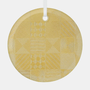 Adorno De Cristal Baldosas doradas: fondo de textura elegante