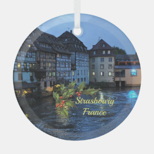 Adorno De Cristal Bonita Estrasburgo, Francia
