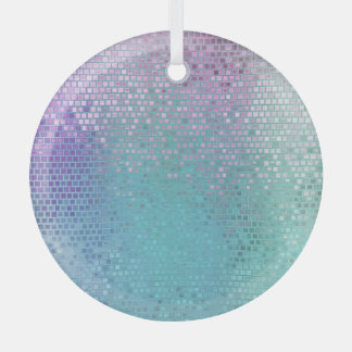 Adorno De Cristal Brillante Abstracto Mosaic Multicololor Glosa